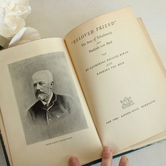 Vintage 1930s Book, Beloved Friend; The Story of Tchaikowsky & Nadejda von Meck - Picture 1 of 10